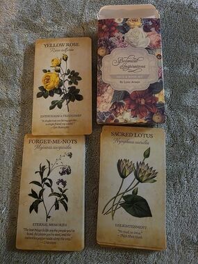 Botanical Inspirations Deck & Book Set - Floral Oracle Cards